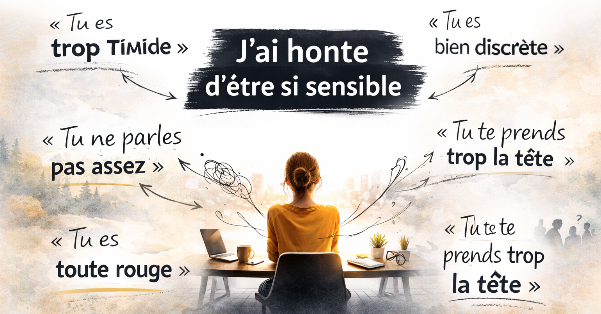 J'ai honte d'être si sensible